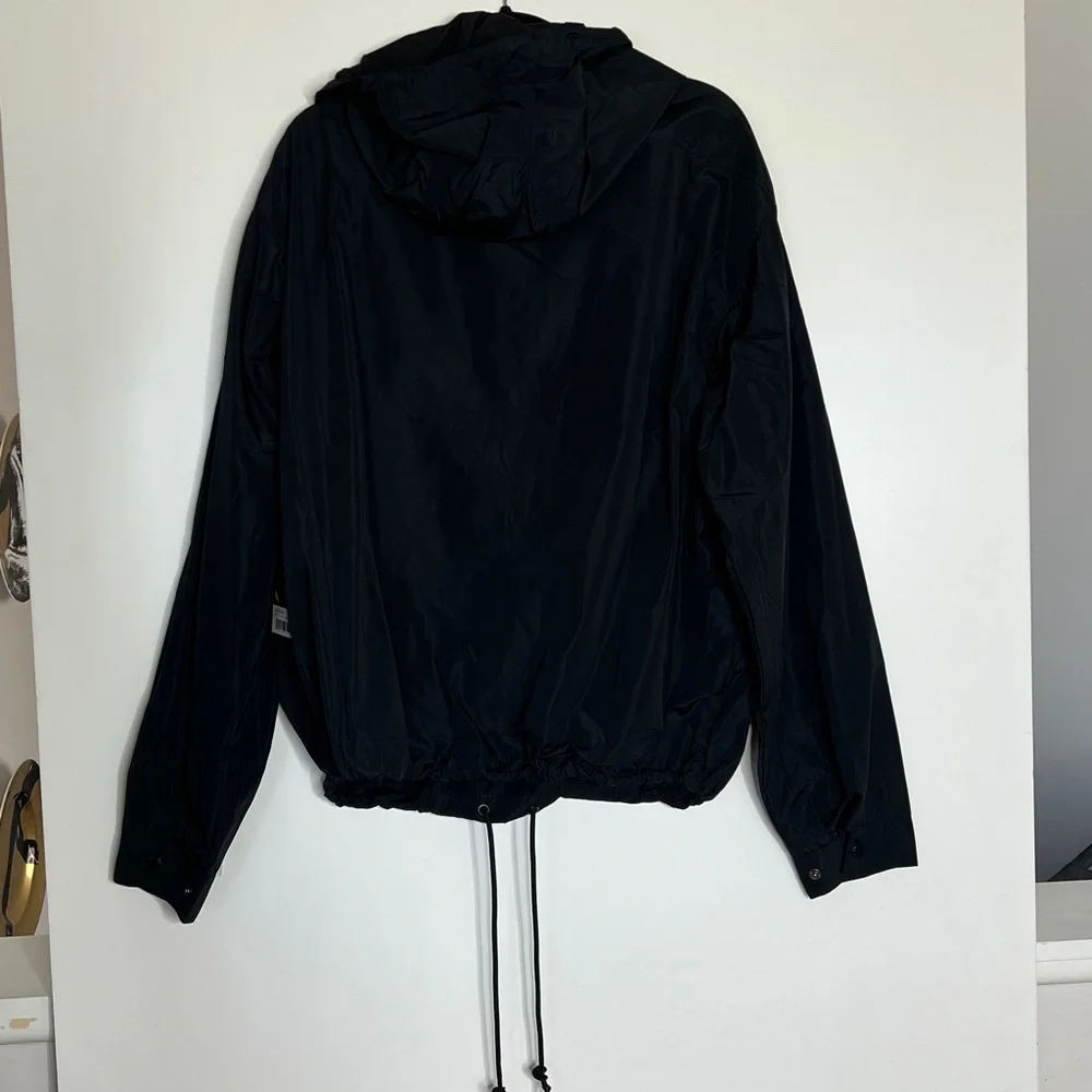 DKNY X YANKEES Sz S HALF-ZIP Nylon JACKET - New with Tags